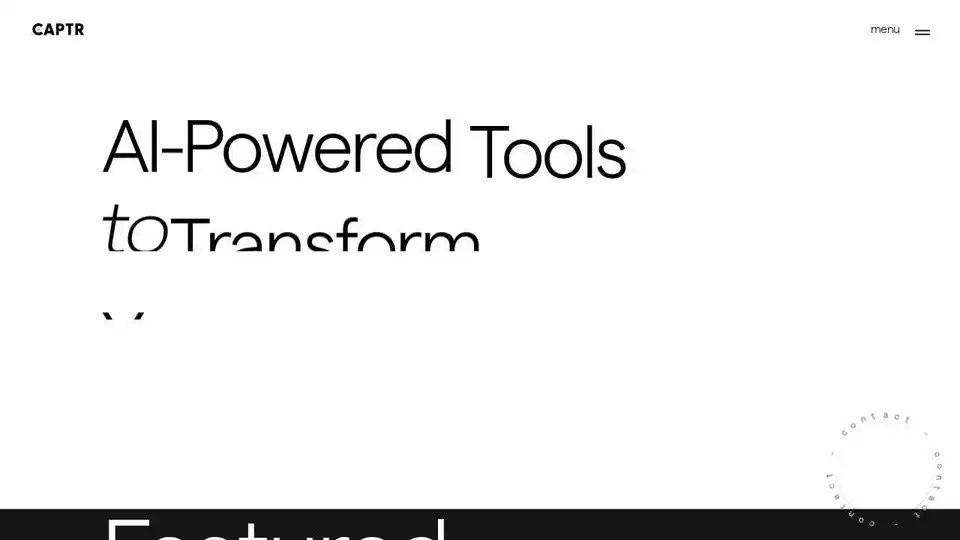CAPTR Software