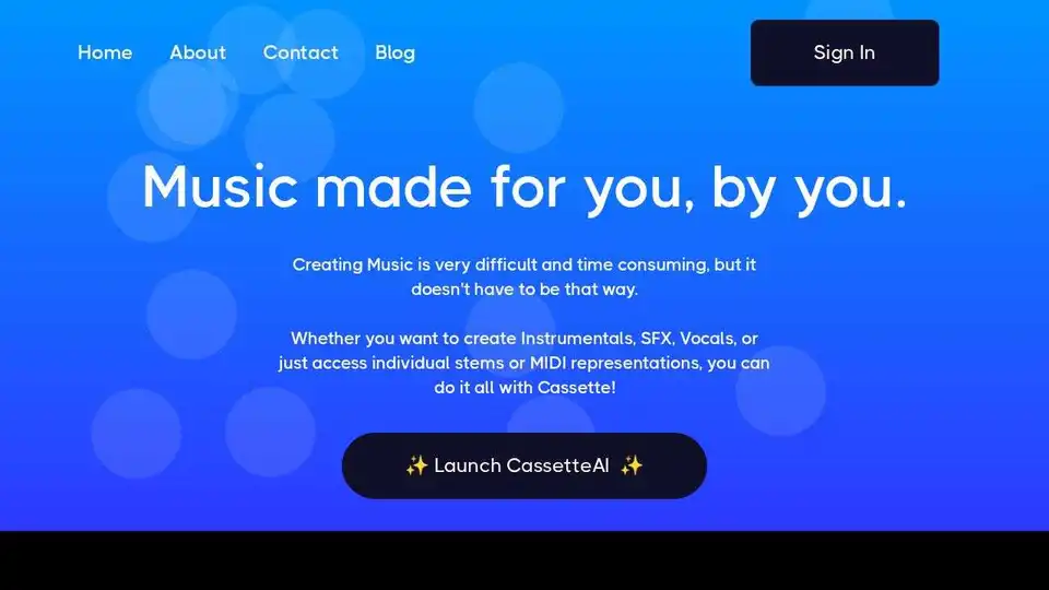 CassetteAI