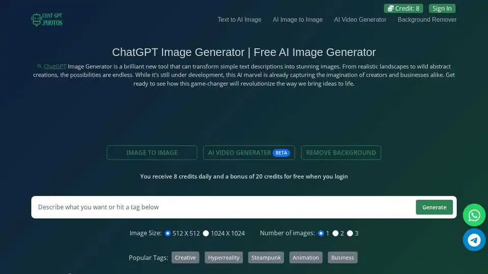 ChatGPT Image Generator