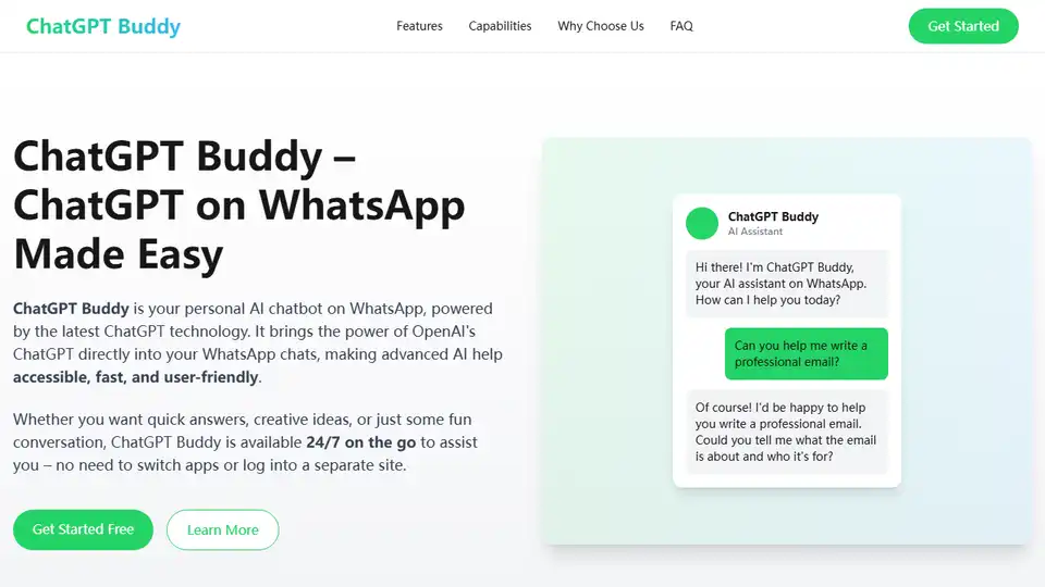 ChatGPT Buddy