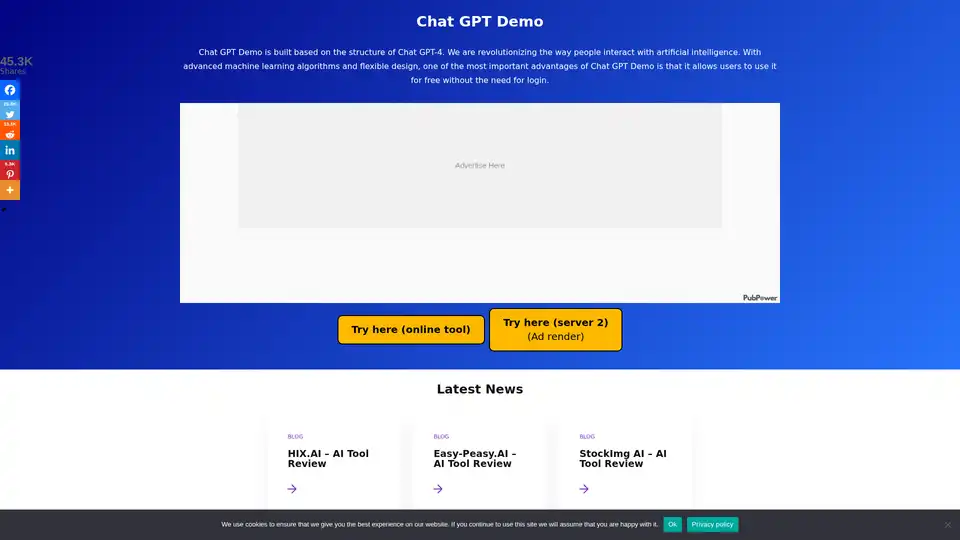 Chat GPT Demo