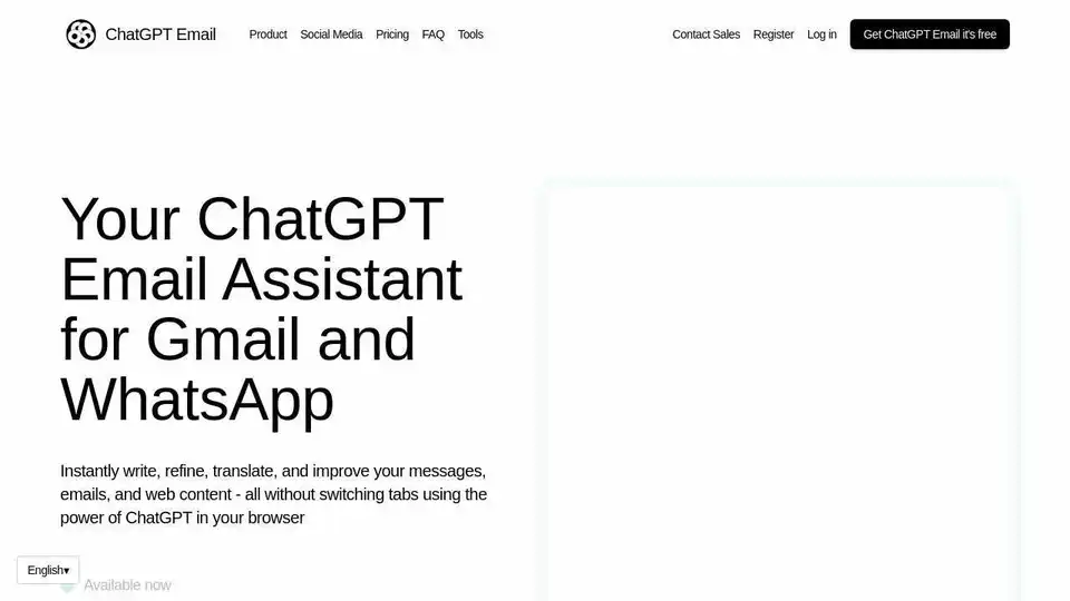 ChatGPT Email