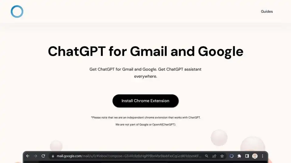 ChatGPT for Gmail and Google