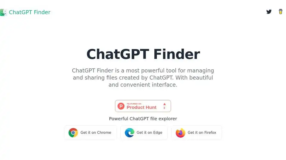 ChatGPT Finder