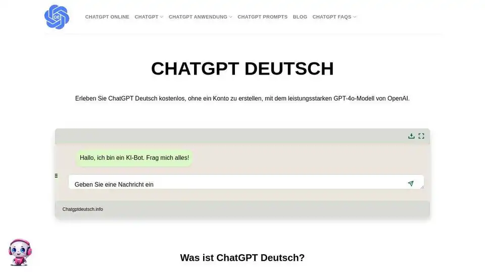 ChatGPT Deutsch