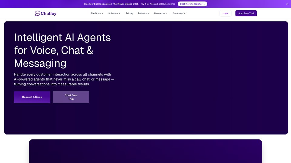 Chatley AI | KI-Sprachassistenten für Geschäftsanrufe