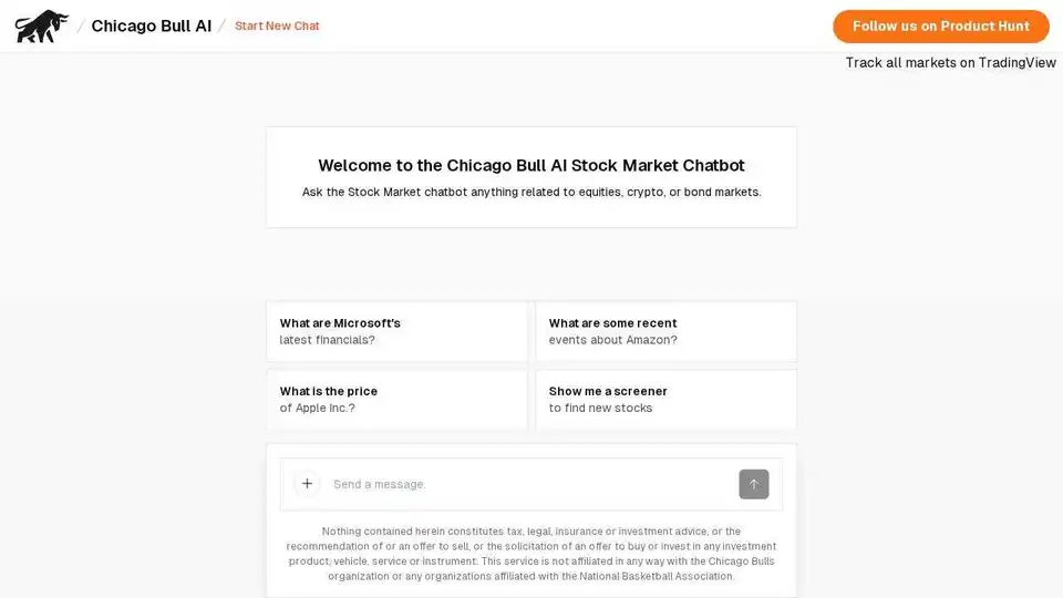 Chicago Bull AI Wallstreet Chatbot