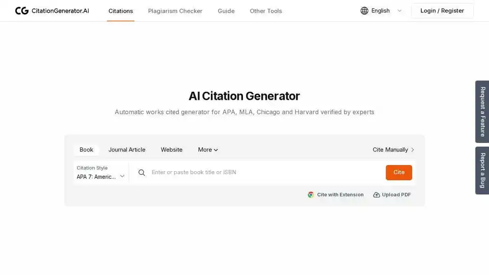 AI Citation Generator