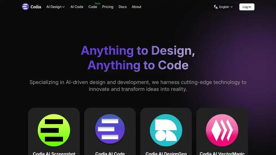 Convert screenshots, PDFs, and webpages to Figma designs and code effortlessly. Boost creativity and efficiency.