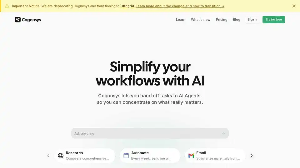 Cognosys