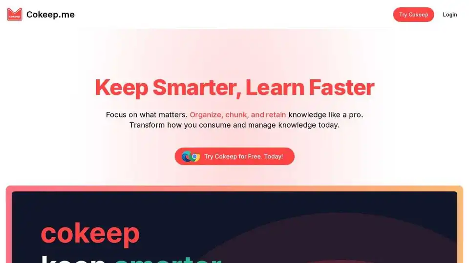 Cokeep