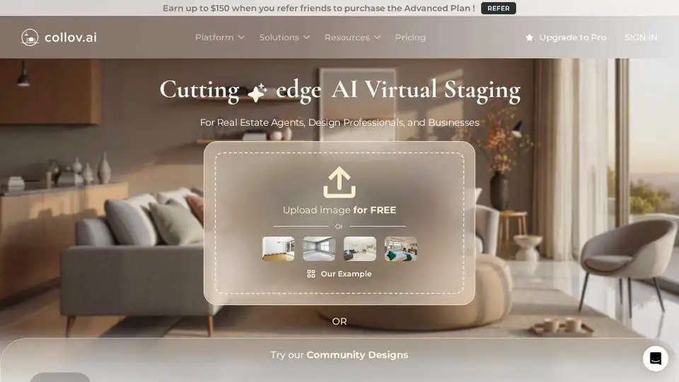 Virtual Staging AI