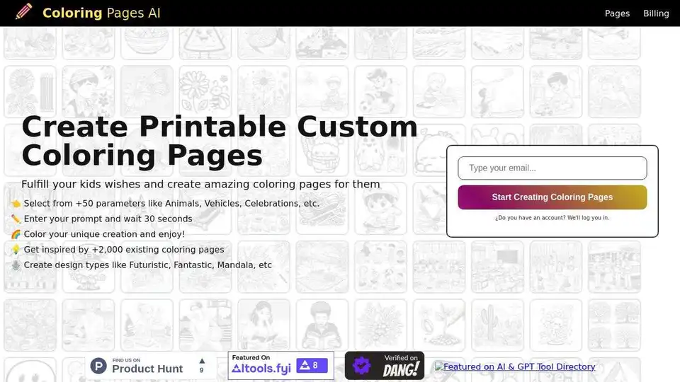 Coloring Pages AI