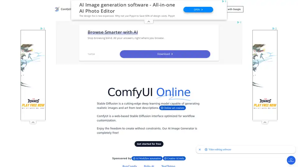 ComfyUI Web