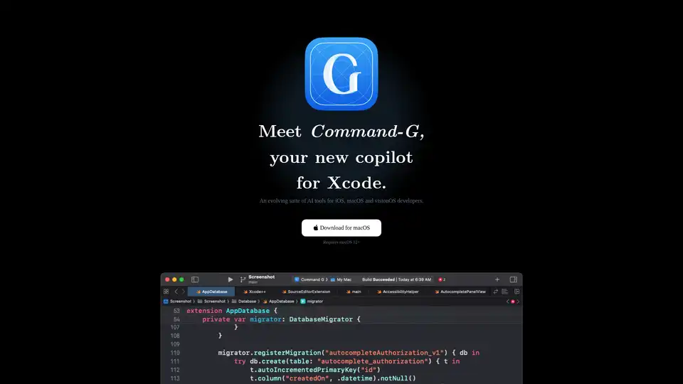Command-G
