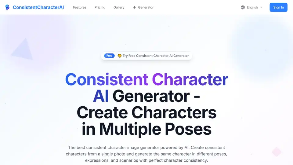 ConsistentCharacterAI
