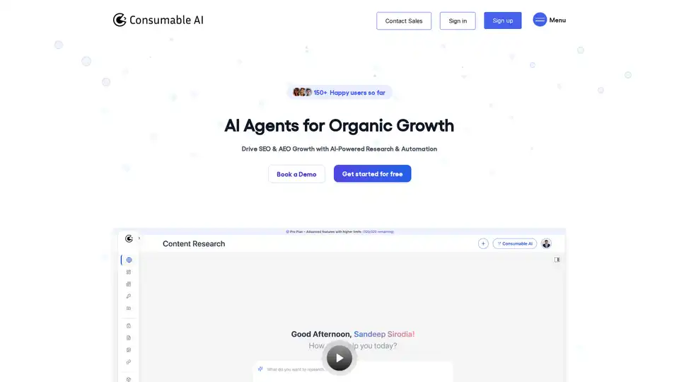 Consumable AI