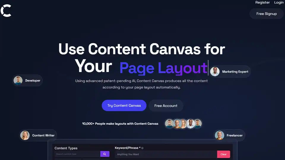 Content Canvas