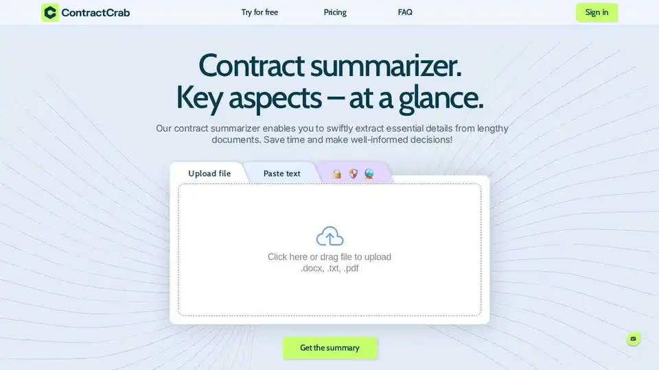 ContractCrab