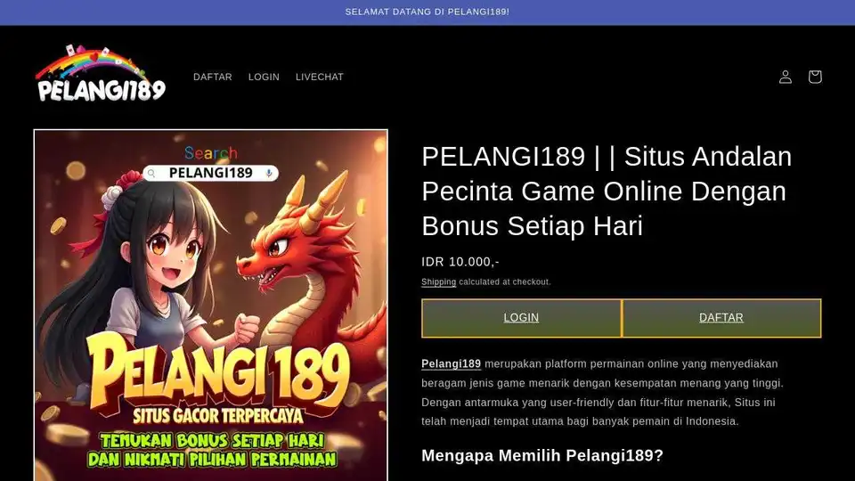 PELANGI189