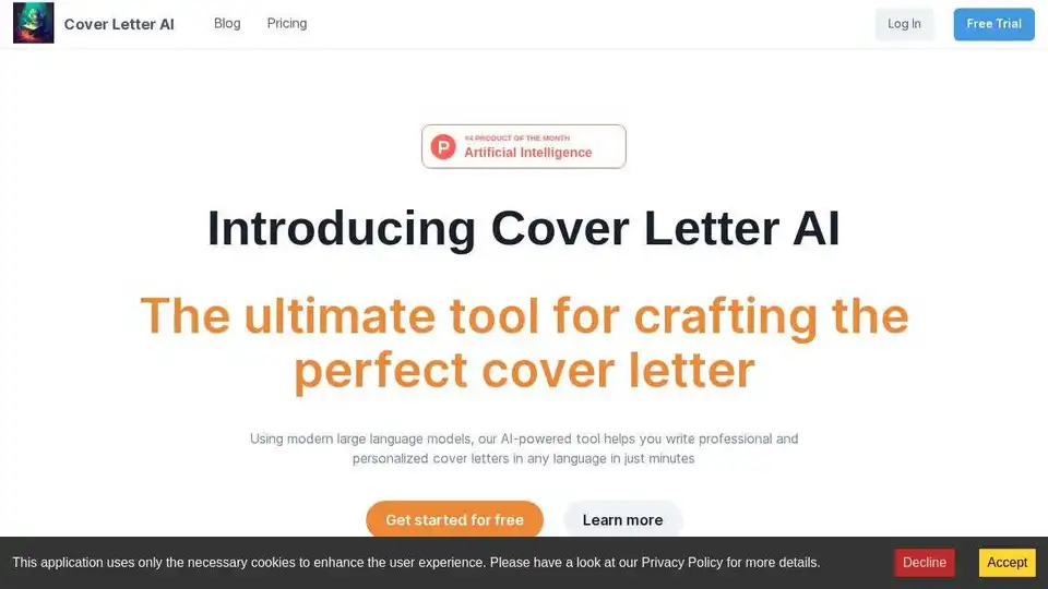 Cover Letter AI