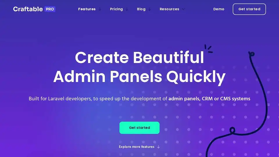 Craftable PRO - Laravel CRUD generator
