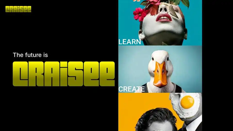 CRAISEE: All-in-one AI platform for generating text, images, audio, and video. Join the future of AI content creation.