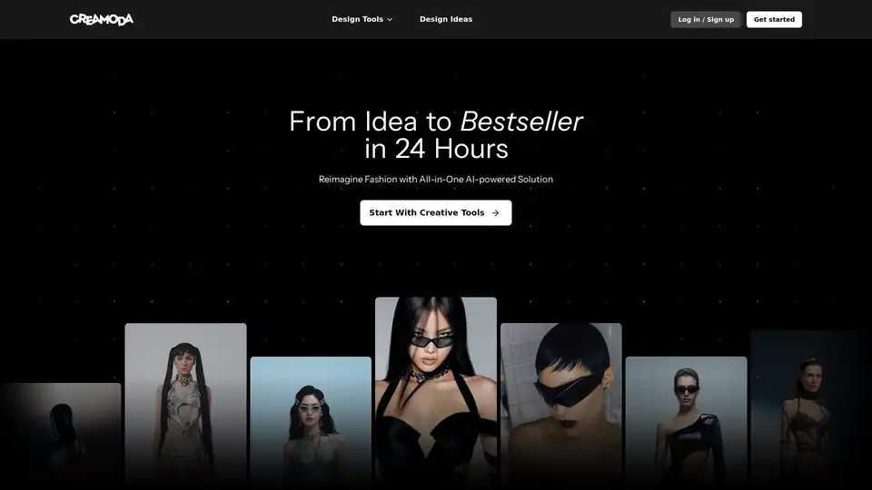 Creamoda es una plataforma impulsada por IA que ofrece soluciones de diseño de moda integrales, desde la generación de conjuntos de IA hasta la prueba virtual, lo que ayuda a las marcas a acelerar los procesos de diseño y reducir los costos.