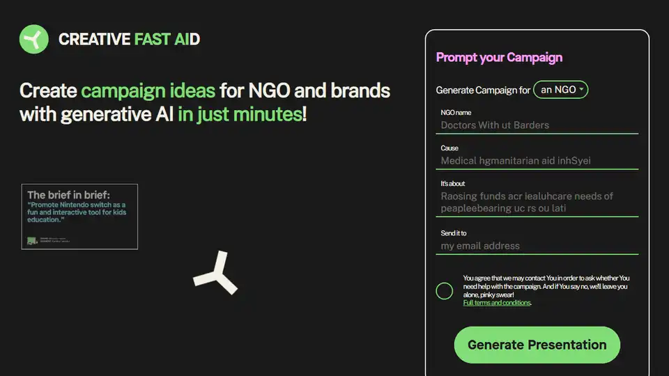 TRIAD Creative Fast AID