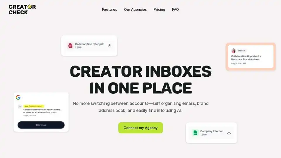Creator Check