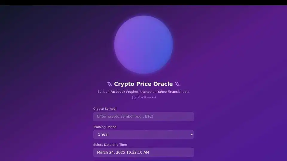Crypto Price Oracle