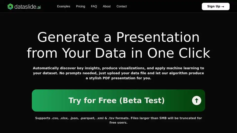 Dataslide.ai