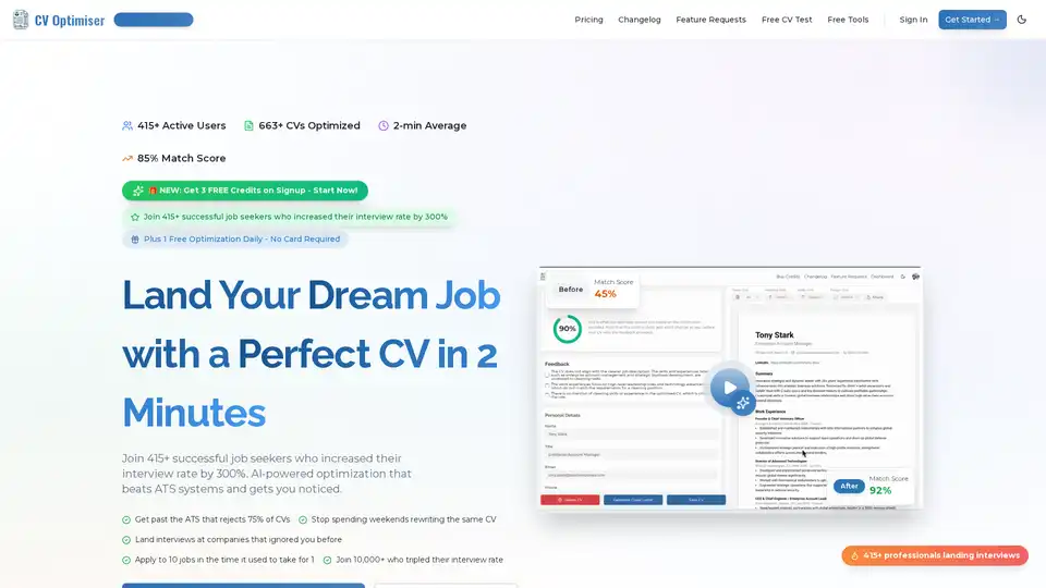CV Optimiser