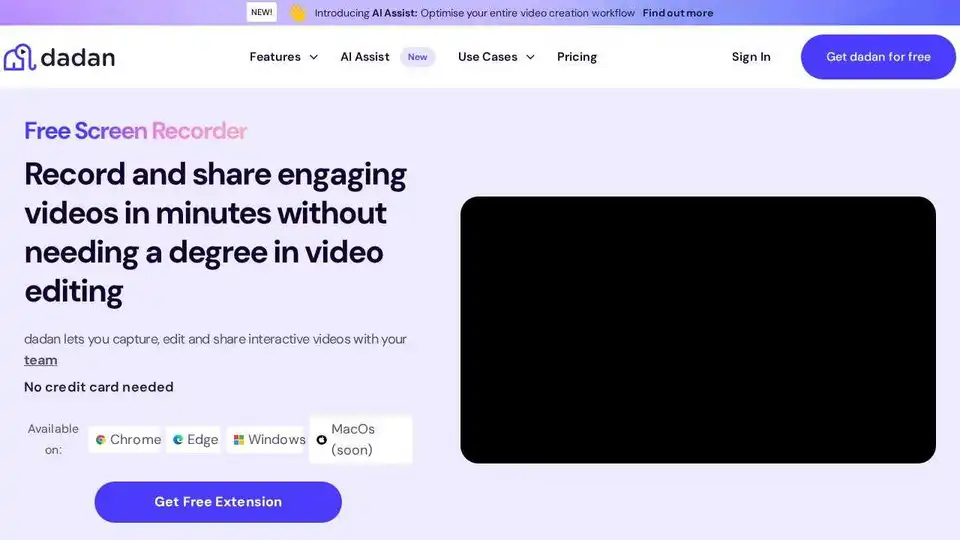 Dadan - Free Screen Recorder & Video Recording Software