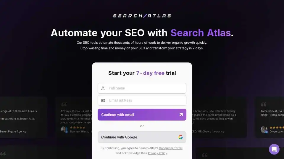 Automatice su SEO con Search Atlas. Nuestras herramientas ahorran tiempo y impulsan el crecimiento.