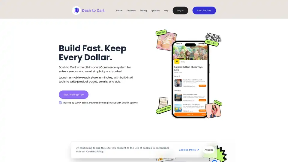 Dash to Cart