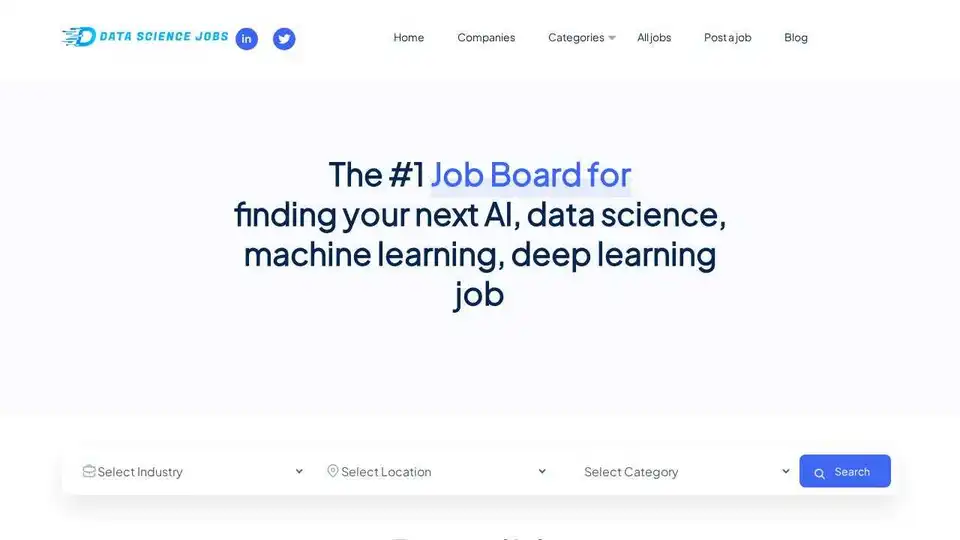 DataScienceJobs.com