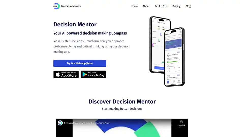 Decision Mentor