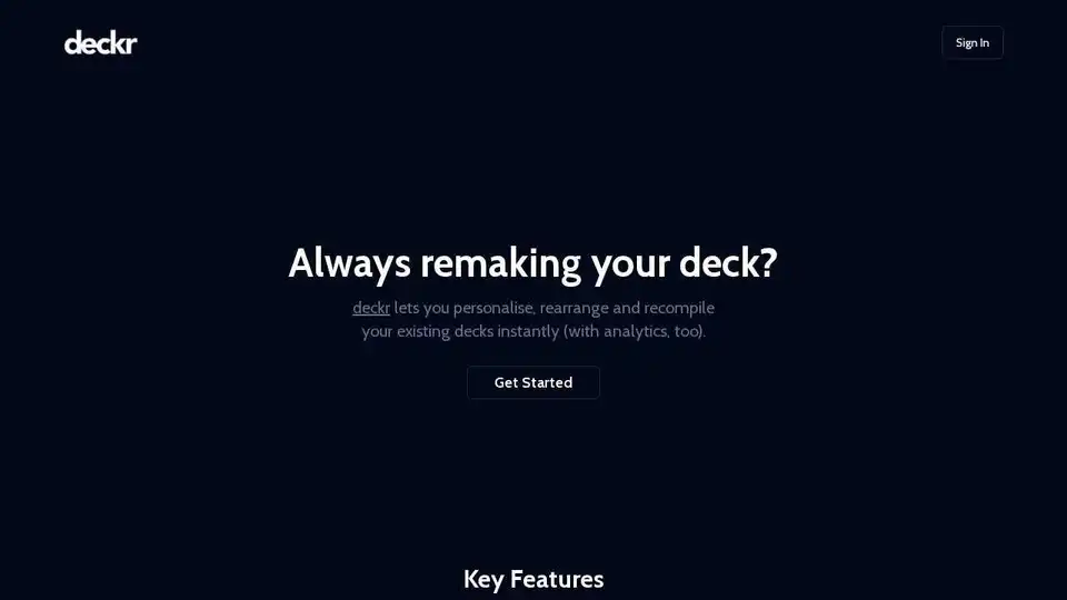 deckr