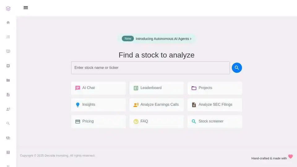Decode Investing
