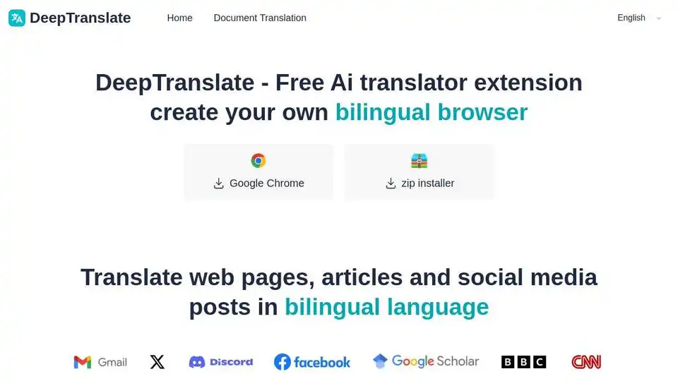 DeepTranslate