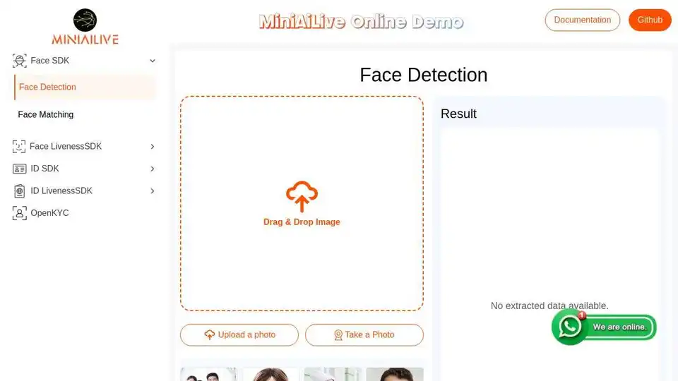 Face Detection - MINIAILIVE