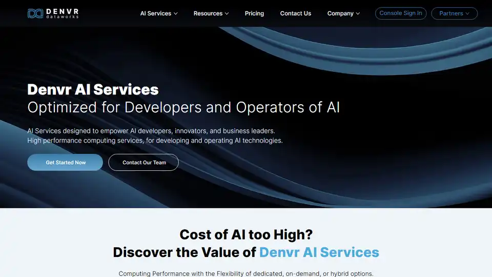 Denvr AI Services