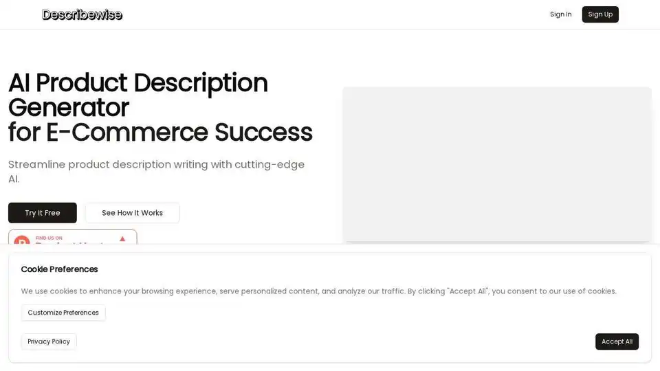 AI Product Description Generator