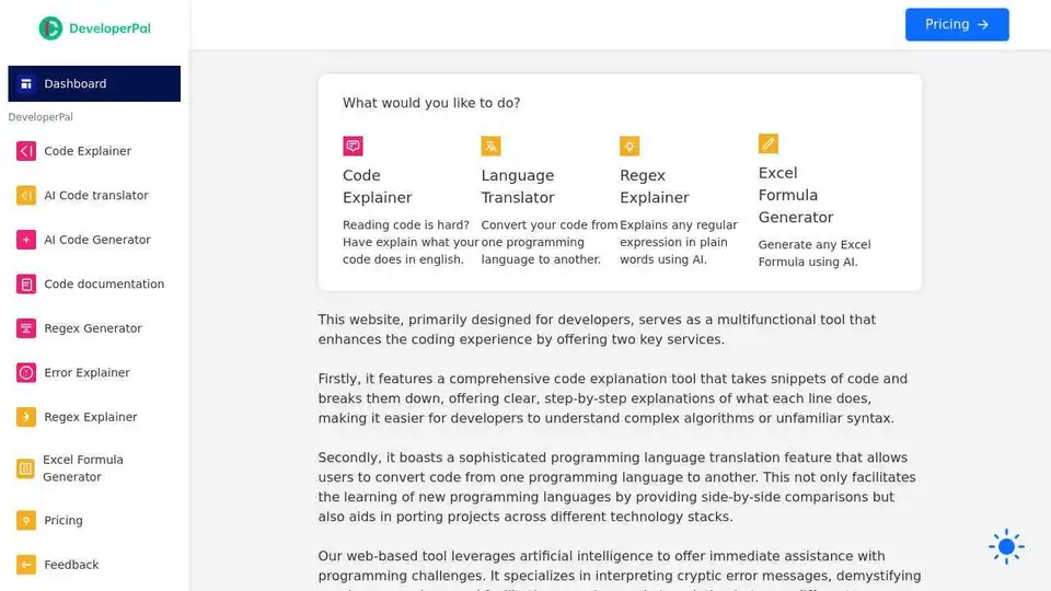 DeveloperPal