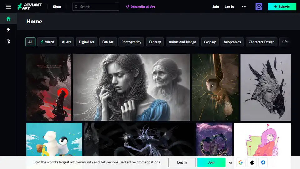 DeviantArt Draw