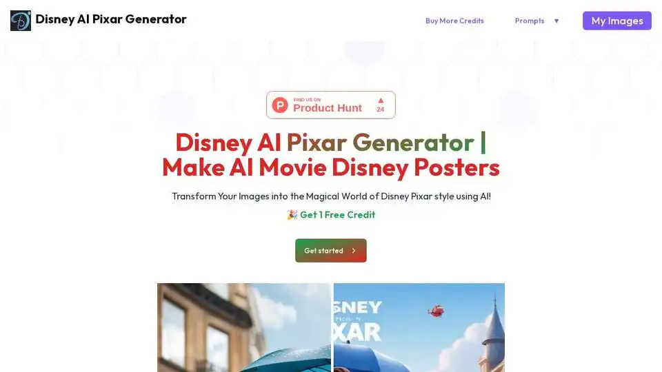 Disney AI Pixar Generator