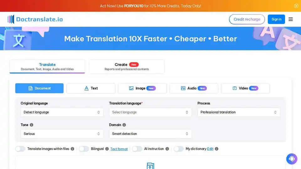 Doctranslate.io