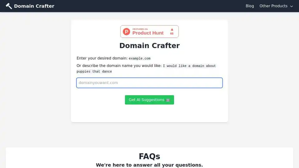 Domain Crafter