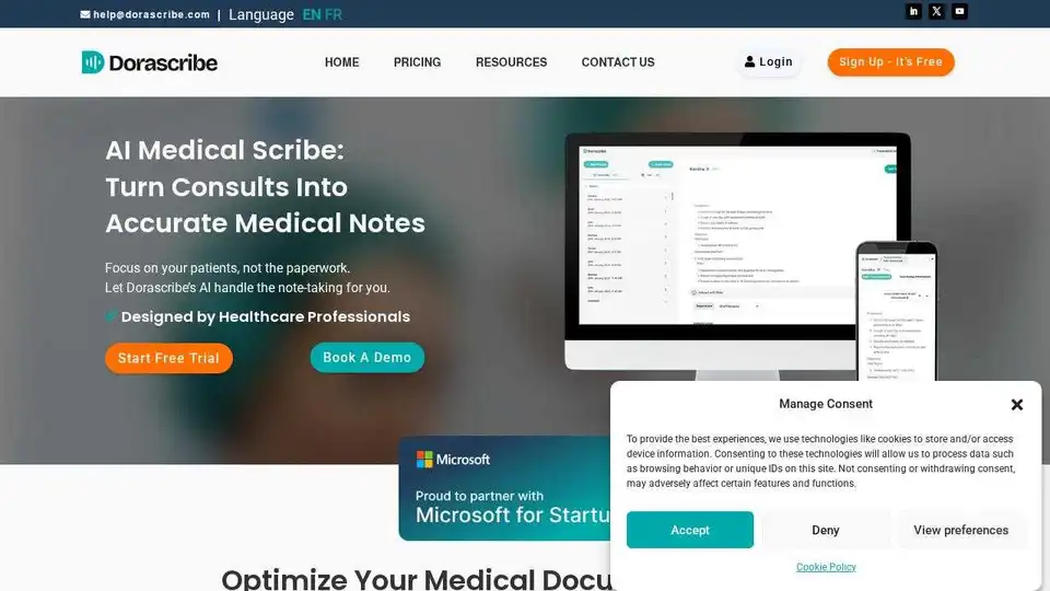 Dorascribe